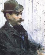 Portrait d Alpbonse Maureau, Edouard Manet